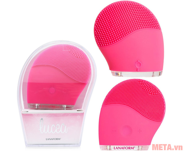 Máy rửa mặt Lanaform Lucea LA1313080 màu hồng