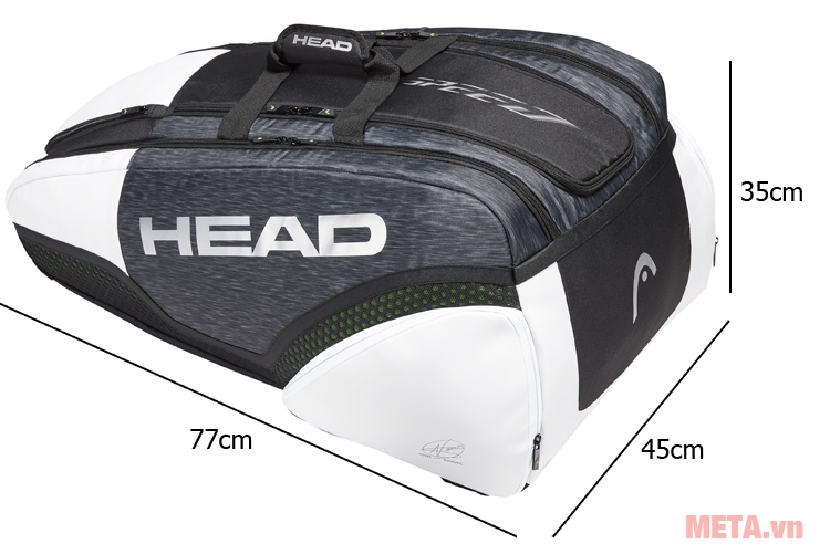 Head Djokovic 12R Monstercombi 283009