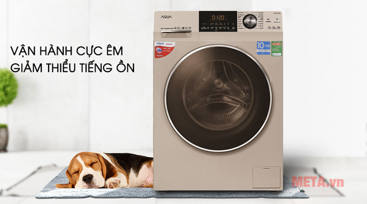 Máy giặt cửa trước Inverter êm ái bất ngờ