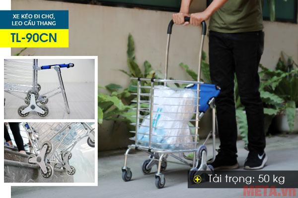 Xe có tải trọng lớn lên đến 50kg