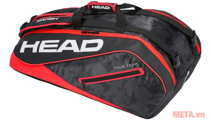 Bao vợt tennis HEAD Tour Team 9R Supercombi 283118 màu đỏ