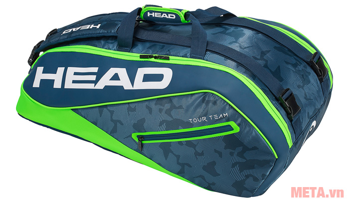 Bao vợt tennis HEAD Tour Team 9R Supercombi 283118 màu xanh