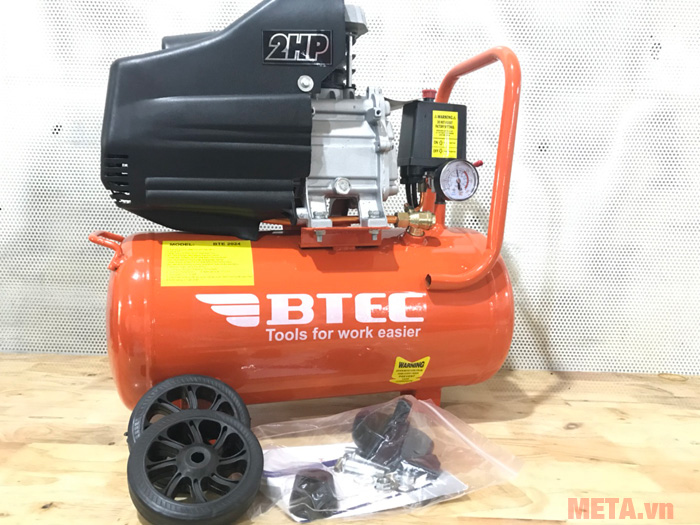 Hình ảnh máy nén khí 2HP Btec BT-2024