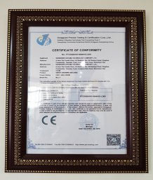 Chứng Nhận CE theo tiêu chuẩn chất lượng Châu Âu. Chứng Nhận CE theo tiêu chuẩn chất lượng Châu Âu.