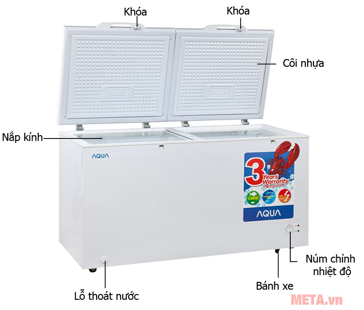 Cấu tạo tủ đông