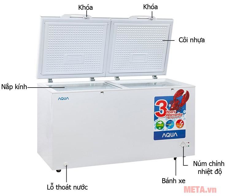 Tủ đông Aqua