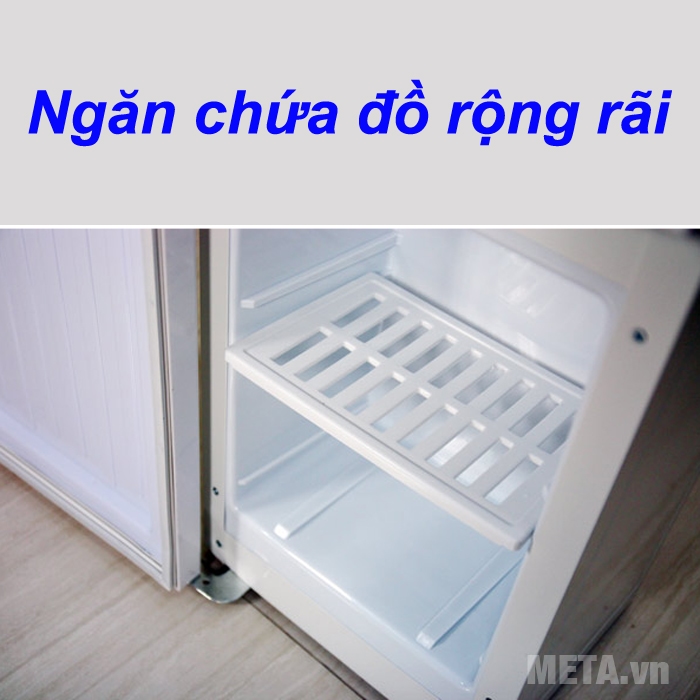 Ngăn chứa đồ thoáng và rộng