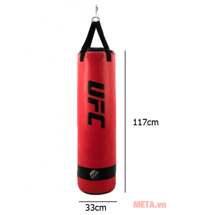 Bao đấm bốc MMA 35kg 844057-UFC màu đỏ Bao đấm bốc