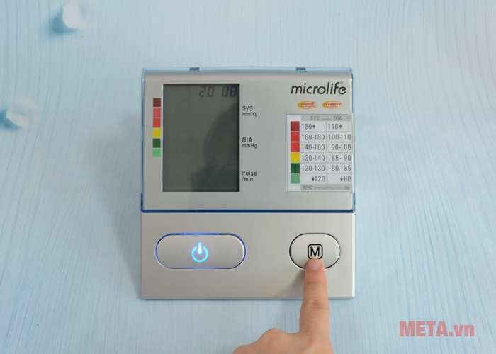 Hình ảnh máy đo huyết áp Microlife BP A100 Plus 