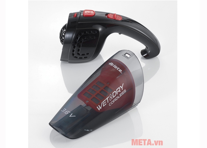 Máy hút bụi cầm tay Ariete MOD 2474 tháo lắp dễ dàng 