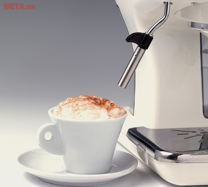 Máy pha được nhiều loại cà phê sữa, Capuchino...