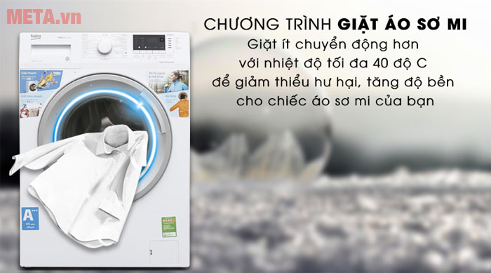 Tích hợp chương trình giặt áo sơ mi