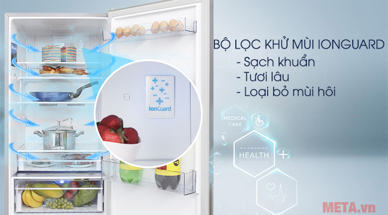 Bộ lọc khử mùi loại bỏ mùi hôi