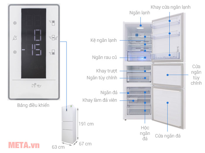 Tủ lạnh Beko Inverter