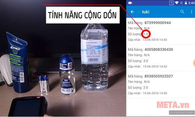 Máy kiểm kho tự động Máy kiểm kho