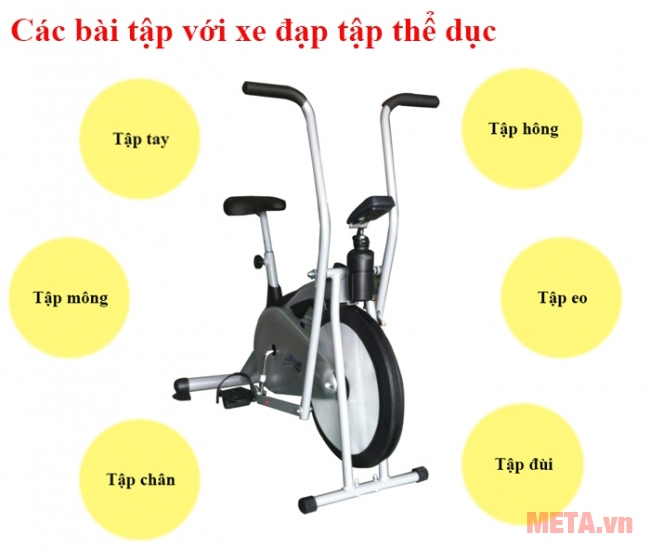 Xe đạp tập thể dục