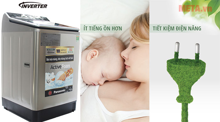 Máy giặt lồng đứng FS14V5SRV tiết kiệm điện vượt trội