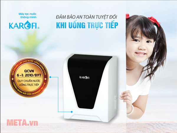 Đảm bảo an toàn vệ sinh khi uống trực tiếp