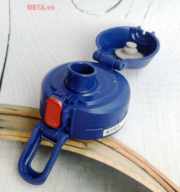 Nắp bình có lót cao su giữ nhiệt tốt hơn