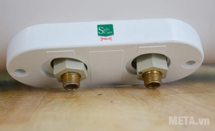 Bình nóng lạnh có đường nước nóng, nước lạnh riêng biệt Đường nước bình nóng lạnh