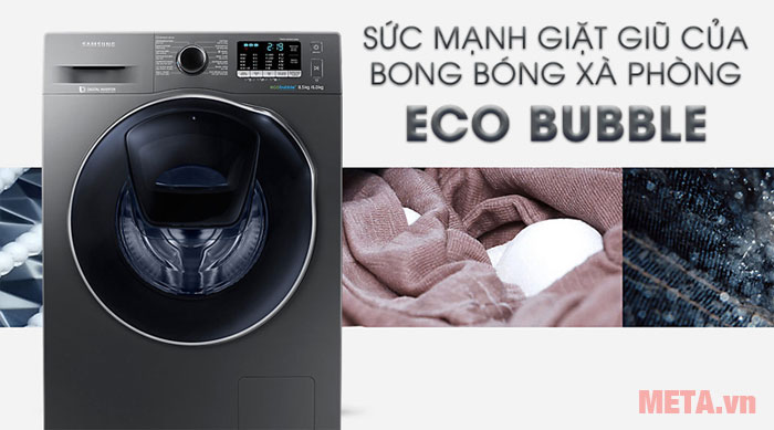 Chế độ giặt bong bóng xà phòng