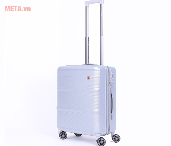 Vali kéo màu bạc 
