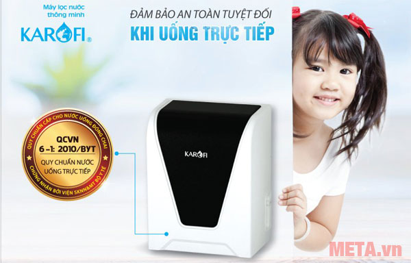 Đạt chuẩn Quốc Gia về nước uống trực tiếp