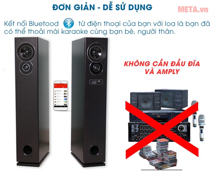 Loa BOSSER tích hợp karaoke Loa BOSSER tích hợp karaoke