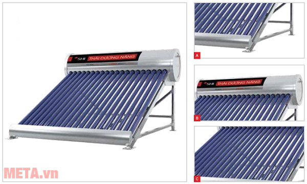 Máy nước nóng 28 ống chân không