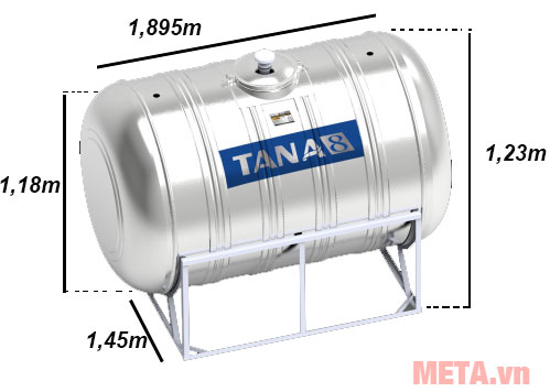 Kích thước của bồn nước 