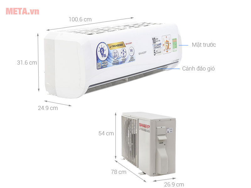 Cấu tạo của máy lạnh 