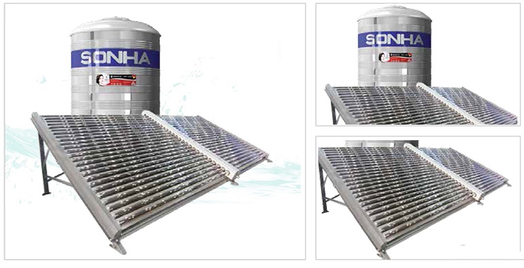 Hình ảnh Thái dương năng công nghiệp 500 lít