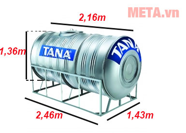 Kích thước của bồn nước 