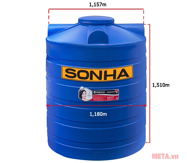 Bồn nước nhựa Sơn Hà