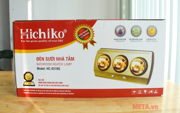 Đèn sưởi nhà tắm không thấm nước