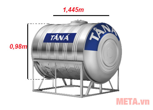 Kích thước của bồn nước 