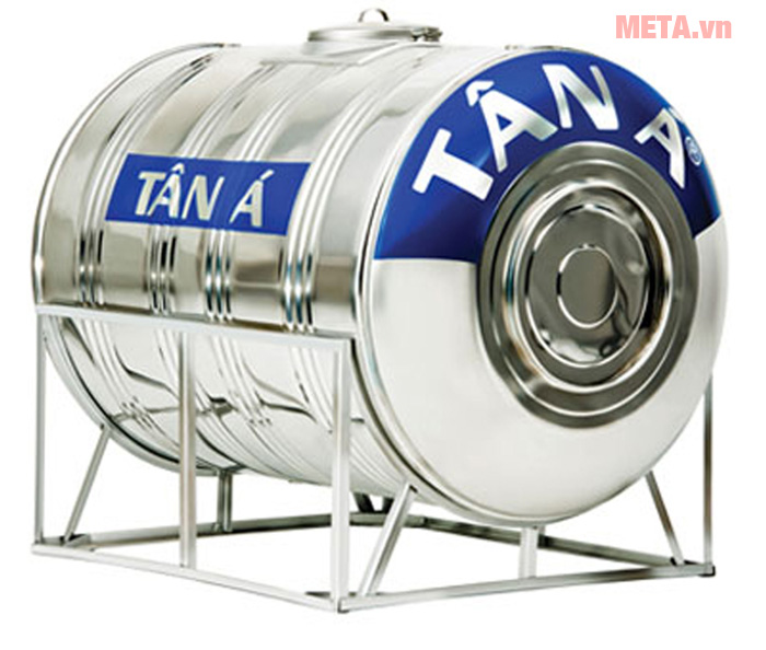 Bồn nước inox Tân Á ngang TA2000 (Ф1340) - 2.000 lít