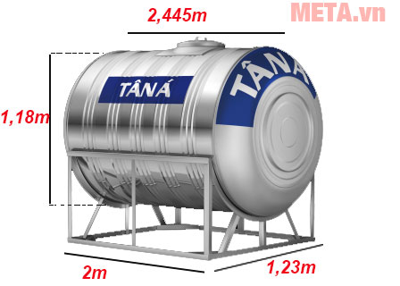 Kích thước của bồn nước 