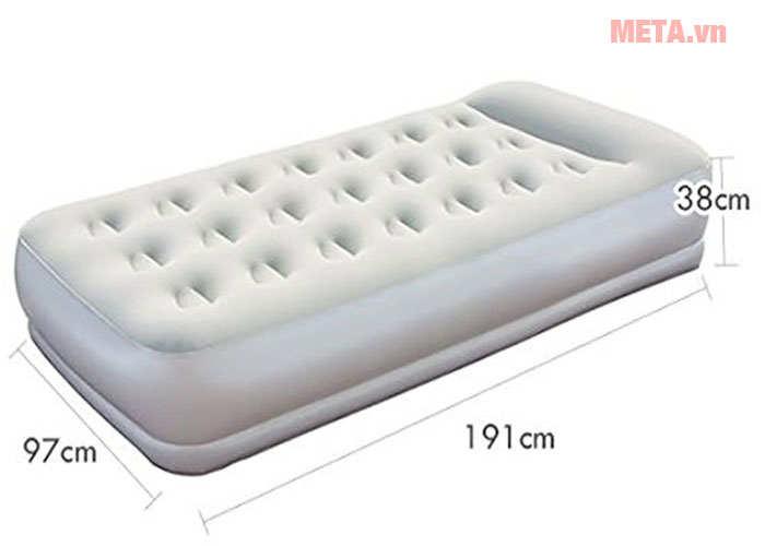 Kích thước của đệm hơi 