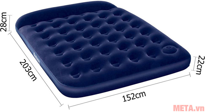 Kích thước của đệm hơi Pavillo Bestway 67226