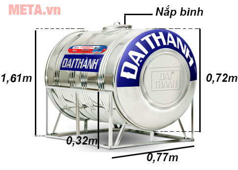 Kích thước của bồn nước 