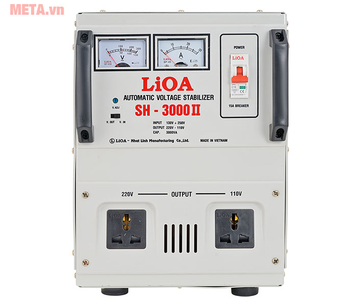 Ổn áp 1 pha Lioa 3KVA SH 3000