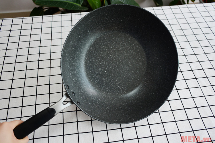 Chảo sâu lòng chống dính Lock&Lock LHB9305-IH phủ lớp chống dính siêu bền, khó bong tróc Chảo sâu lòng chống dính