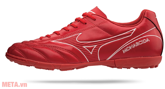 Giày bóng đá Mizuno màu đỏ Giày bóng đá Mizuno màu đỏ