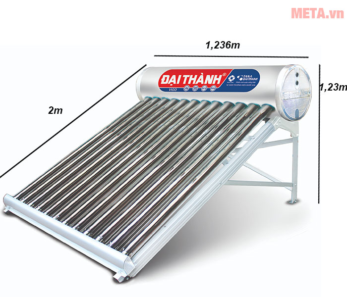 Kích thước của máy nước nóng 