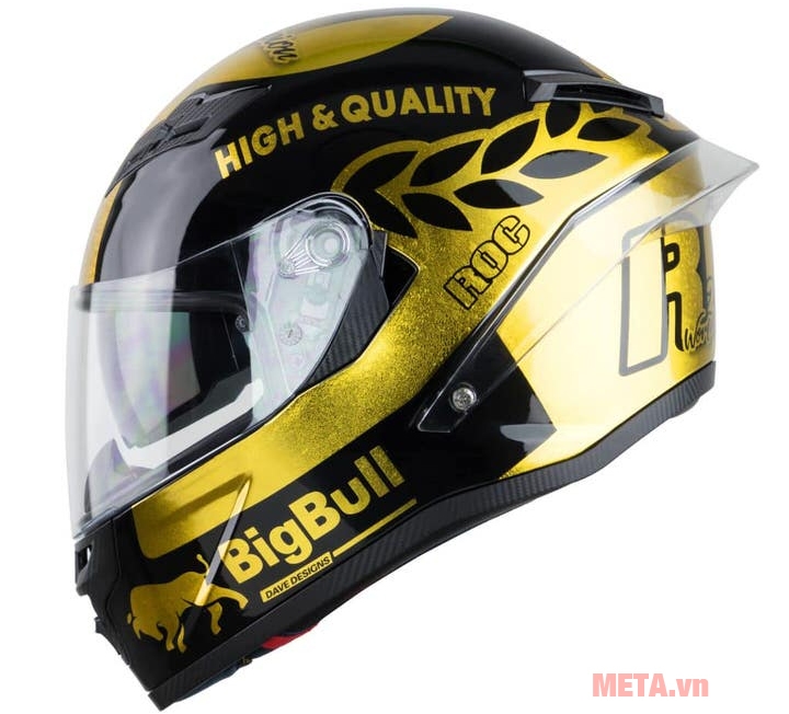 Mũ bảo hiểm Royal M137 tem