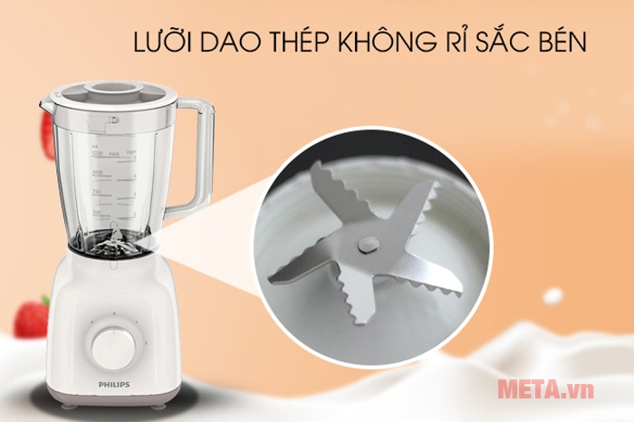 Lưỡi dao của máy xay sinh tố bằng thép không gỉ