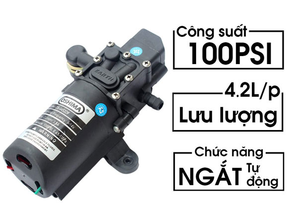 Máy hoạt động với công suất lớn
