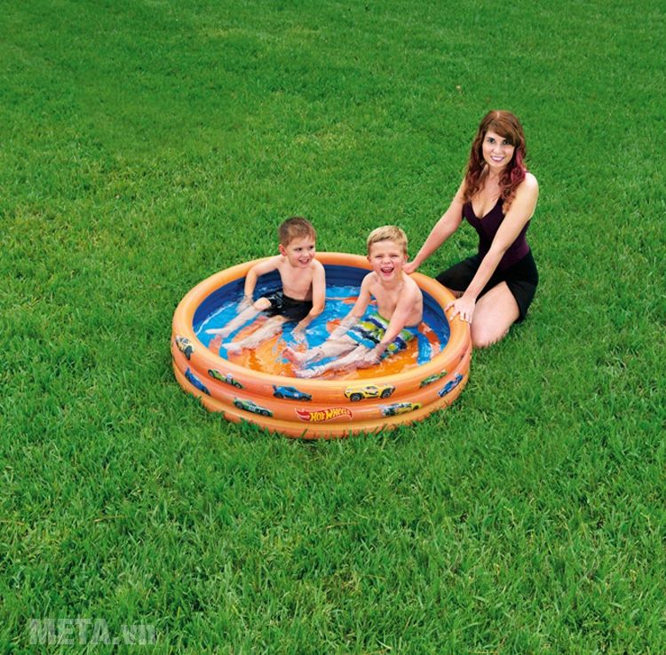 Bể bơi phao 3 tầng Hot Wheels Bestway 93403