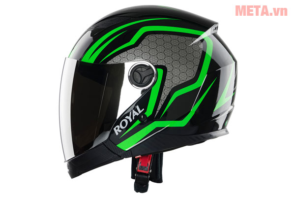 Hình ảnh nón bảo hiểm M03 xanh lá Hình ảnh nón bảo hiểm M03 xanh lá